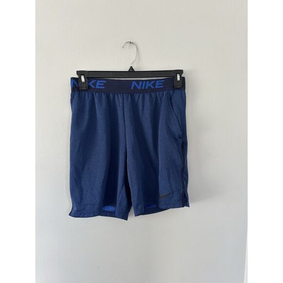 Nike mens Dri-FIT Veneer Training Shorts, Blue, M - Picture 1 of 8
